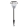 Aigostar - LED solcellelampe LED/0,08W/2V 30,4 cm 200 mAh 6500K IP44 mat krom