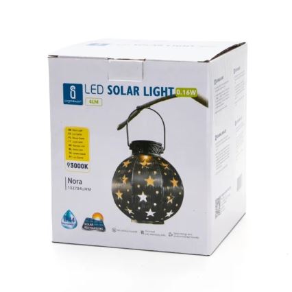 Aigostar - LED solcellelampe LED/0,16W/2V 3000K IP44 400 mAh