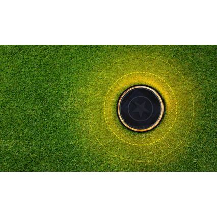 Aigostar - LED solcellelampe LED/0,6W/5,5V 24,5 cm 500 mAh 3200K IP66 sort