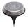 Aigostar - LED solcellelampe LED/0,6W/5,5V 24,5 cm 500 mAh 3200K IP66 sort