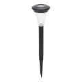 Aigostar - LED solcellelampe LED/2V 6500K IP44 40 mAh sort
