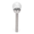 Aigostar - LED solcellelampe LED/2V 6500K IP44 40 mAh sølv