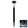Aigostar - LED solcellelampe LED/2V IP44 40 mAh sort
