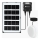 Aigostar - LED solcellelampe LED/35W/12V 3000 mAh 6500K diameter 16,8 cm + fjernbetjening