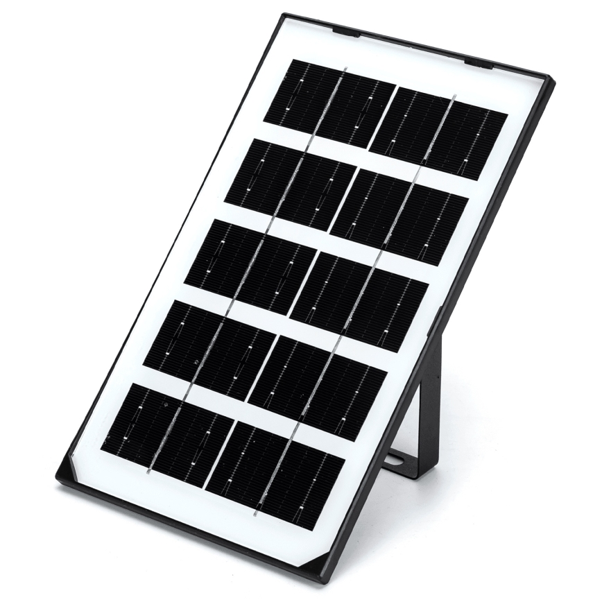 Aigostar - LED solcellelampe LED/35W/12V 3000 mAh 6500K IP65 Ø 16,8 cm + fjernbetjening