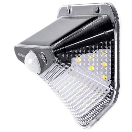 Aigostar - LED solcellelampe med sensor LED/3,7V 6500K 500 mAh IP65 sort
