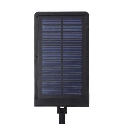 Aigostar - Soldrevet LED gadelampe med sensor LED/3W/3,7V1800 mAh IP44 3000/4000/5000K + fjernbetjening