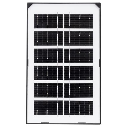 Aigostar - LED solcelledrevet lysekrone LED/35W/12V 3000 mAh 6500K IP65 diameter 15 cm + fjernbetjening