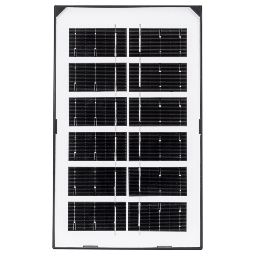 Aigostar - LED solcelledrevet lysekrone LED/35W/12V 3000 mAh 6500K IP65 diameter 15 cm + fjernbetjening