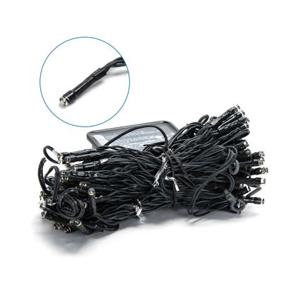 Aigostar - LED solcelledrevet lyskæde 100xLED/8 funktioner 4x1m IP65 varm hvid 800 mAh