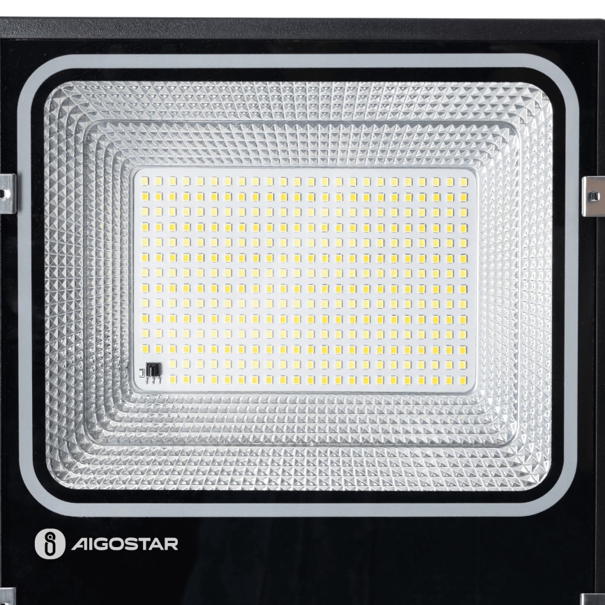Aigostar - LED Solcelle-reflektor LED/150W/3,2V 3000mAh 3000K/4000K/6500K IP66 + fjernbetjening