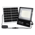 Aigostar - LED solcelleprojektør LED/200W/3,2V 3600mAh 3000K/4000K/6500K IP66 + fjernbetjening