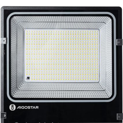 Aigostar - LED solcelleprojektør LED/200W/3,2V 3600mAh 3000K/4000K/6500K IP66 + fjernbetjening