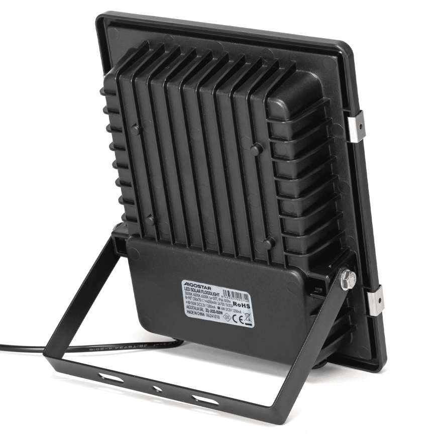Aigostar - LED solreflektor LED/50W/3,2V 1200mAh 3000K/4000K/6500K IP66 + fjernbetjening