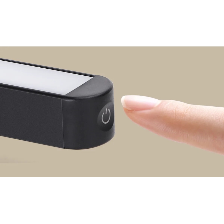 Aigostar - LED spejllampe dæmpbar og genopladelig LED/2,9W/5V 2000 mAh