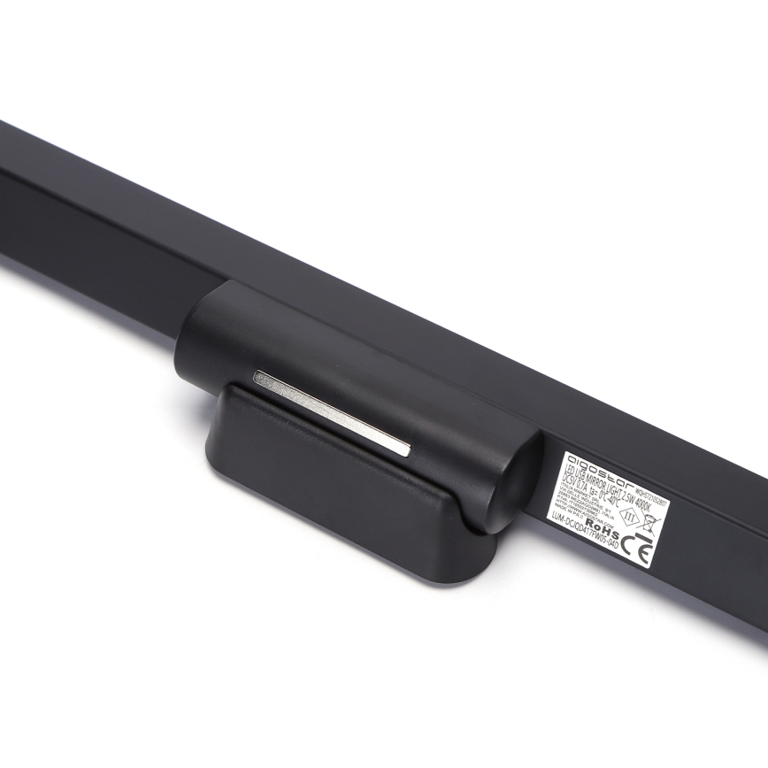Aigostar - LED spejllampe dæmpbar og genopladelig LED/2,9W/5V 2000 mAh