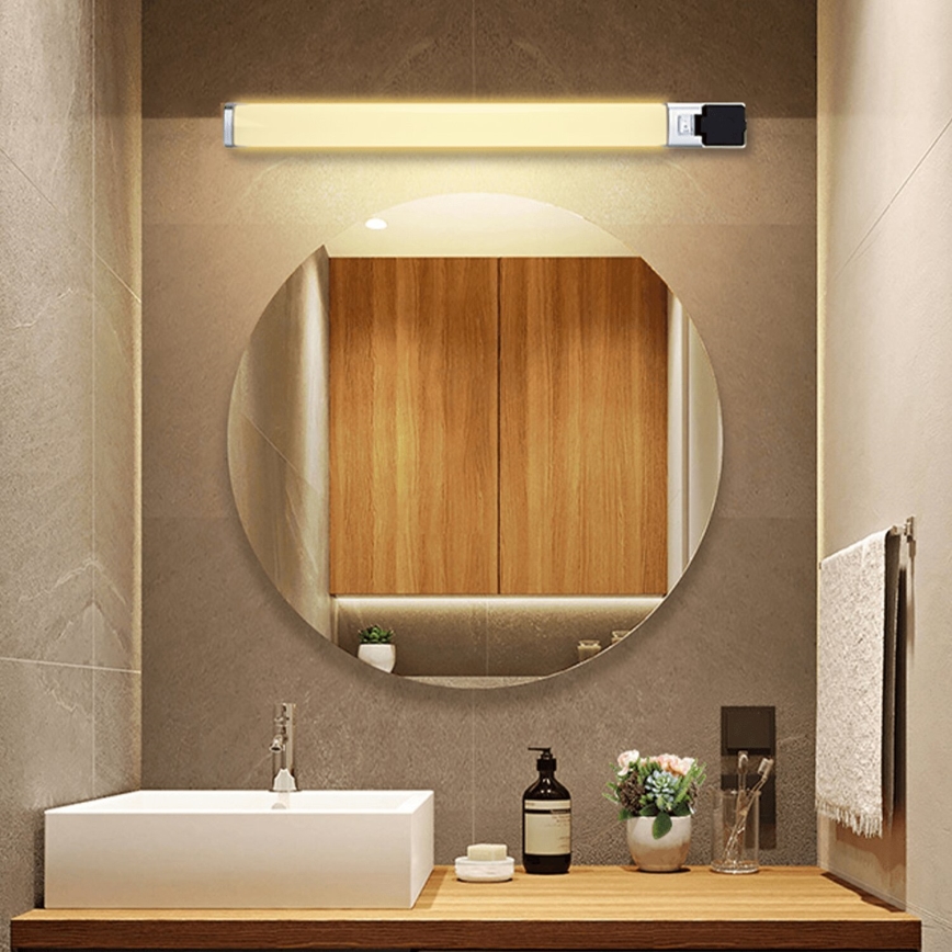 Aigostar - LED spejllampe til badeværelse LED/10W/230V 4000K 46,5cm IP44