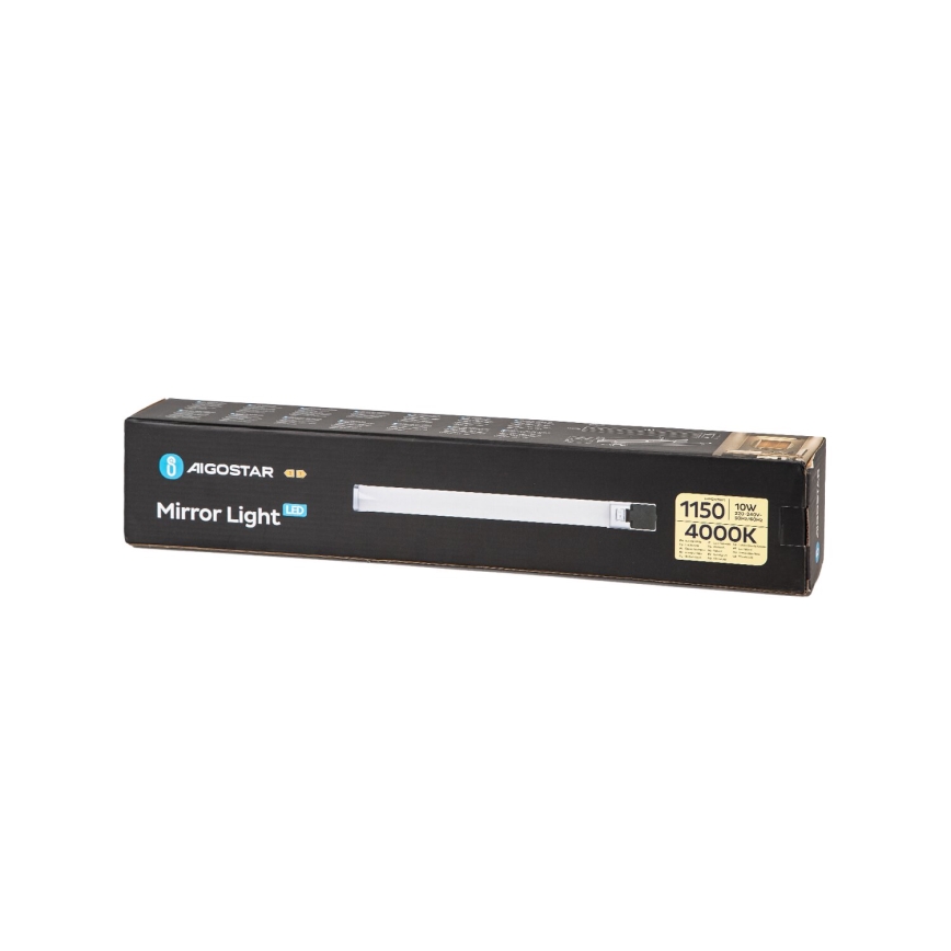 Aigostar - LED spejllampe til badeværelse LED/10W/230V 4000K 46,5cm IP44