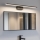 Aigostar - LED spejllampe til badeværelse LED/12W/230V 4000K 60 cm IP44 sort