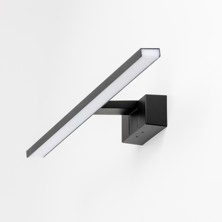 Aigostar - LED spejllampe til badeværelse LED/12W/230V 4000K 60 cm IP44 sort