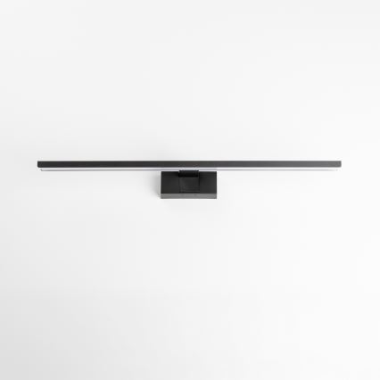Aigostar - LED spejllampe til badeværelse LED/12W/230V 4000K 60 cm IP44 sort