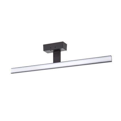 Aigostar - LED spejllampe til badeværelse LED/12W/230V 4000K 60 cm IP44 sort