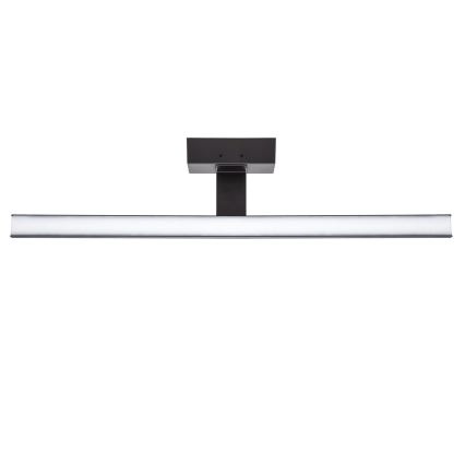 Aigostar - LED spejllampe til badeværelse LED/12W/230V 4000K 60 cm IP44 sort