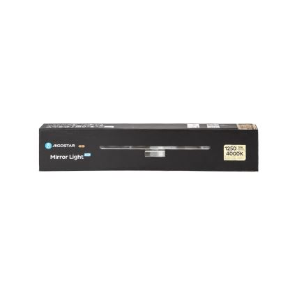 Aigostar - LED spejllampe til badeværelse LED/12W/230V 4000K 60cm IP44 aluminium