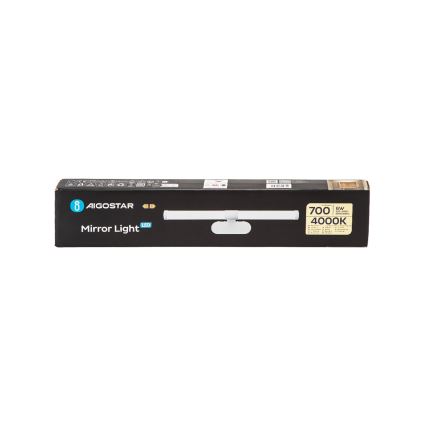 Aigostar - LED spejllampe til badeværelse LED/6W/230V 4000K 40cm IP44