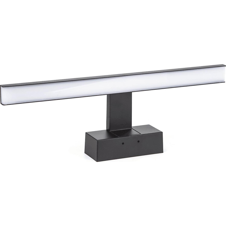 Aigostar - LED spejllampe til badeværelse LED/8W/230V 4000K 40 cm IP44 sort