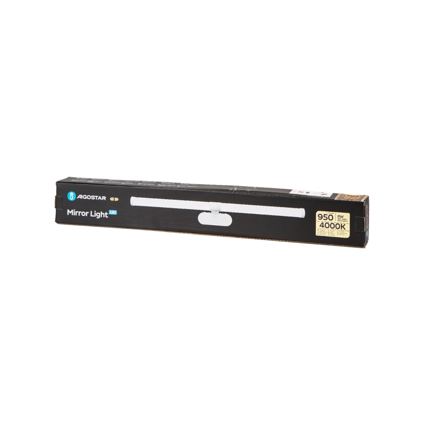 Aigostar - LED spejllampe til badeværelse LED/8W/230V 4000K 60cm IP44