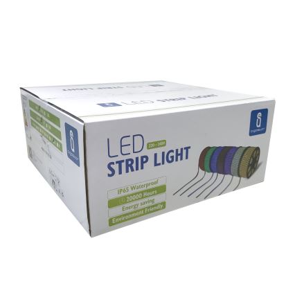 Aigostar - LED strip 50 m LED/300W/230V IP65 grøn
