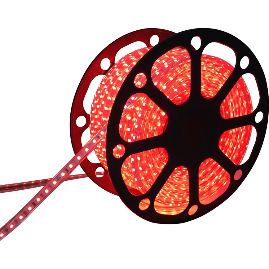 Aigostar - LED strip 50 m LED/300W/230V IP65 rød