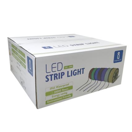 Aigostar - LED strip 50 m LED/300W/230V IP65 rød