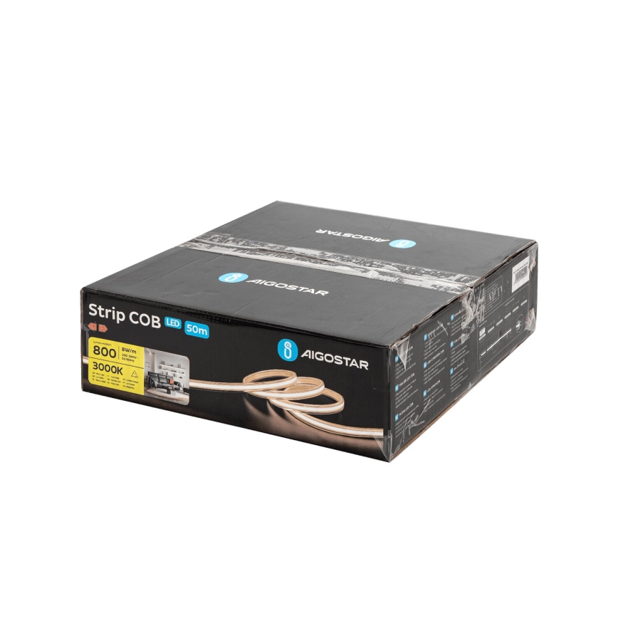 Aigostar - LED strip 50 m LED/320W/230V 3000K IP65