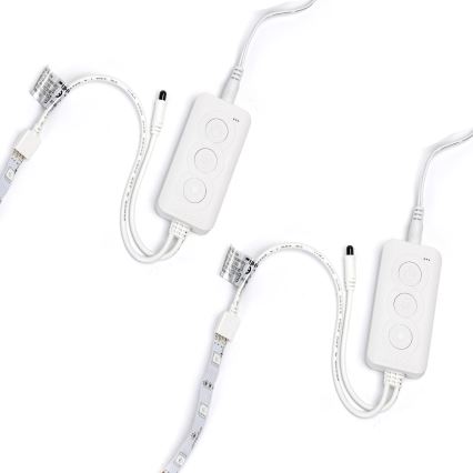 Aigostar - LED strip m. RGBW-farver dæmpbar LED/18W/12V 2x5 m Wi-Fi