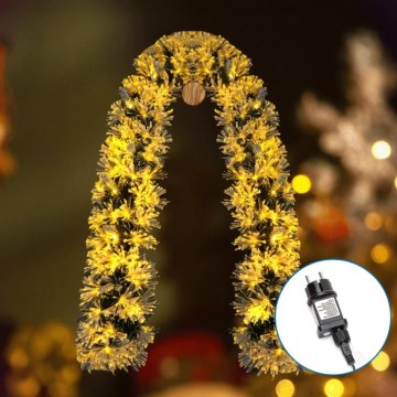 Aigostar - LED udendørs juledekoration 112xLED/3,6W/230V 2m IP44 varm hvid
