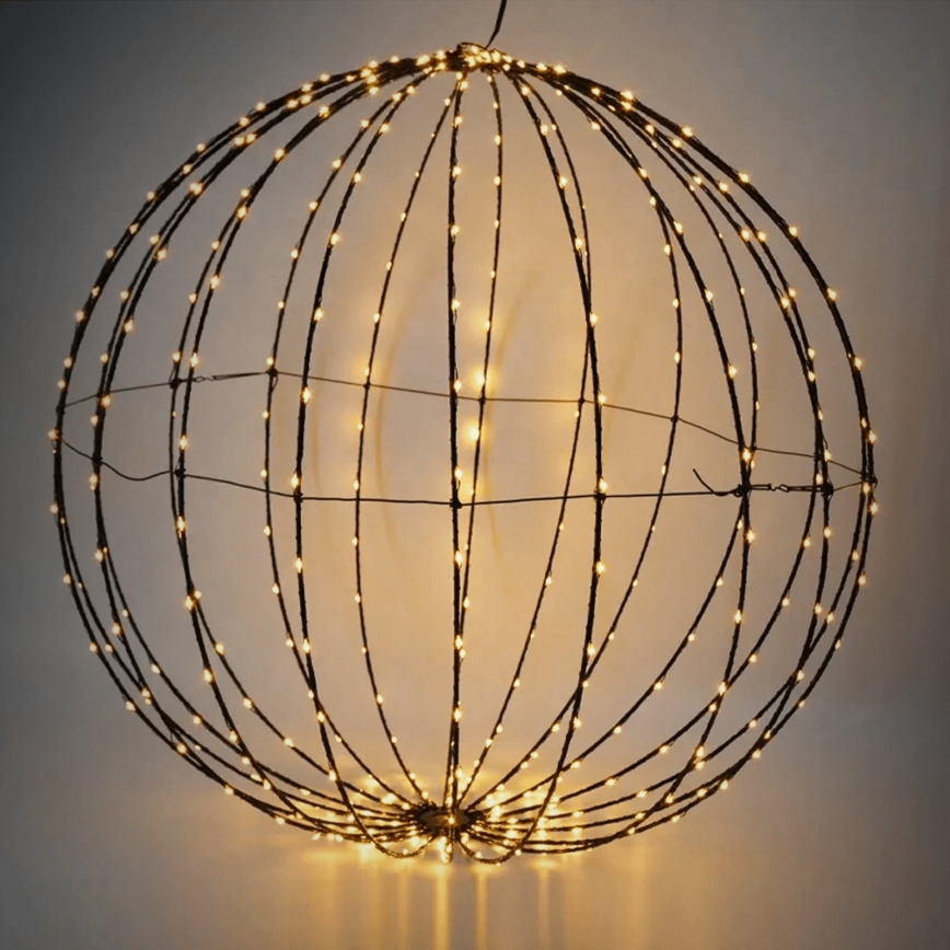 Aigostar - LED udendørs juledekoration 177xLED/3,6W/230V 60 cm IP44 varm hvid