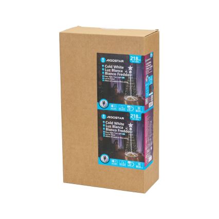 Aigostar - LED Udendørs juledekoration LED/3,6W/230V 150 cm IP44 kold hvid