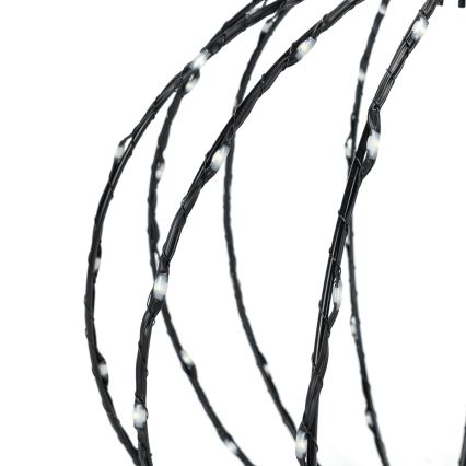 Aigostar - LED udendørs juledekoration 3,6W/230V kugle 30cm IP44 kold hvid