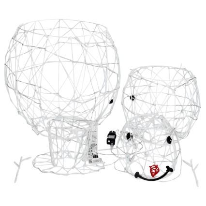 Aigostar - LED udendørs juledekoration 3,6W/31/230V 2700K 120 cm IP44 sneemand