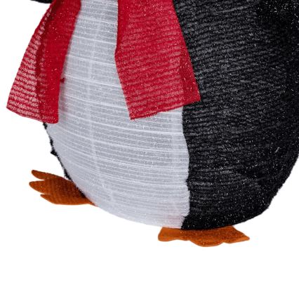 Aigostar - LED udendørs juledekoration 50xLED/3xAA 0,7m IP44 pingvin + fjernbetjening