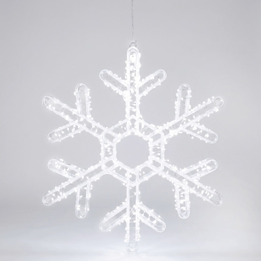 Aigostar - LED udendørs juledekoration 540xLED/6W/230V IP44 kold hvid 45cm snefnug