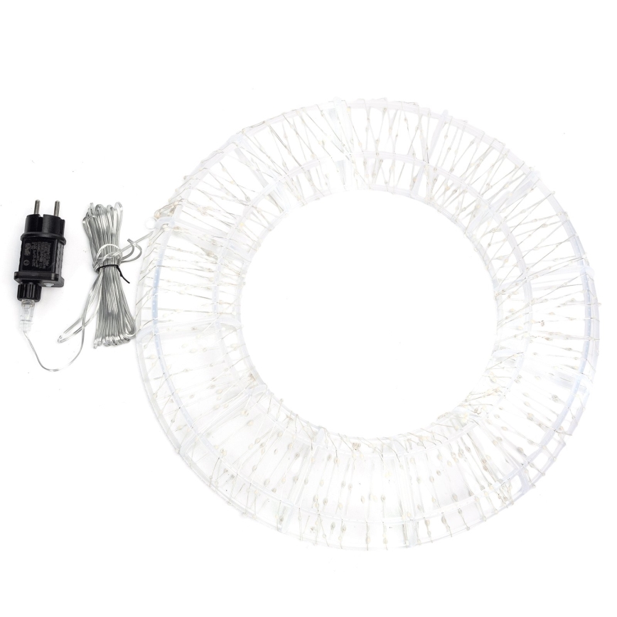 Aigostar - LED udendørs juledekoration 540xLED/6W/230V IP44 varm hvid 45 cm ring