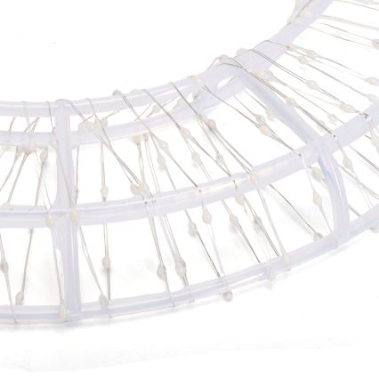Aigostar - LED udendørs juledekoration 540xLED/6W/230V IP44 varm hvid 45 cm ring