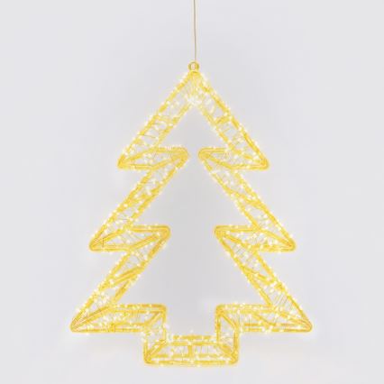 Aigostar - LED udendørs juledekoration 540xLED/6W/230V IP44 varmhvid 45cm træ