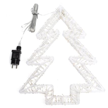 Aigostar - LED udendørs juledekoration 540xLED/6W/230V IP44 varmhvid 45cm træ