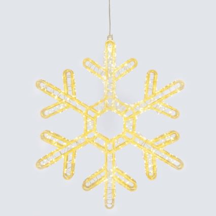 Aigostar - LED udendørs juledekoration 540xLED/6W/230V 43 cm IP44 varm hvid snefnug