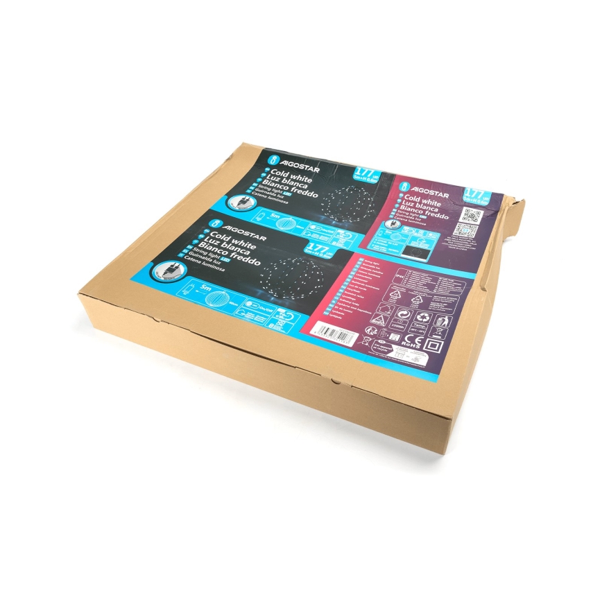 Aigostar - LED udendørs juledekoration LED/3,6W/230V 60 cm IP44 kold hvid