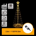 Aigostar - LED udendørs juledekoration LED/3,6W/31/230V 2700K 180 cm IP44